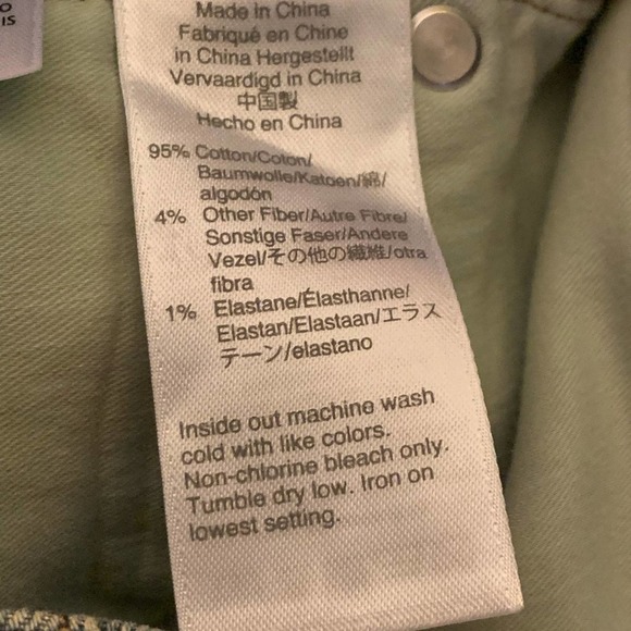 J.Crew Toothpick 9” frayed cropped jeans - Picture 6 of 9